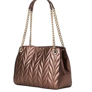 BRIAR LANE QUILTED MED CONVERTIBLE SHOULDER BAG